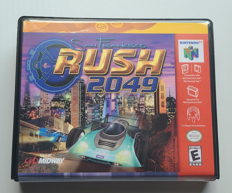 San Francisco Rush 2049 CASE ONLY Nintendo 64 N64 Box ANY 4+ 20% OFF A+ QUALITY