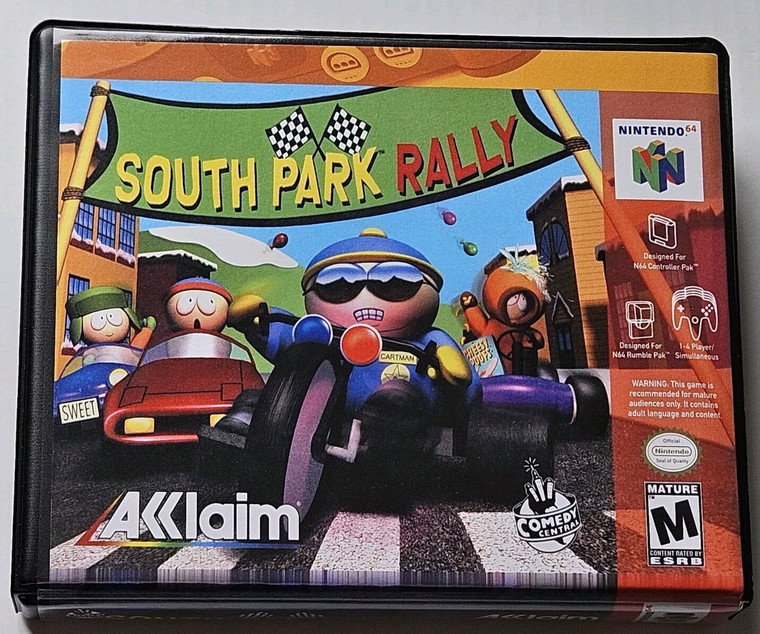 South Park Rally CASE ONLY Nintendo 64 N64 Box ANY 4+ 20% OFF A+ QUALITY