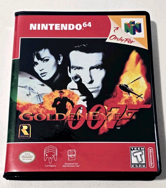 Goldeneye 007 CASE ONLY Nintendo 64 N64 Box ANY 4+ 20% OFF