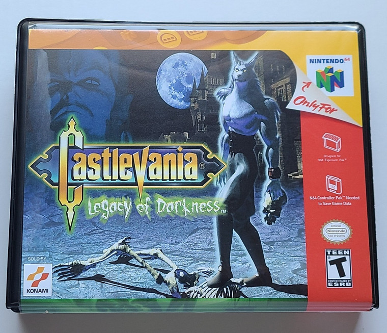 Castlevania Legacy Of Darkness CASE ONLY Nintendo 64 N64 Box ANY 4+ 20% OFF