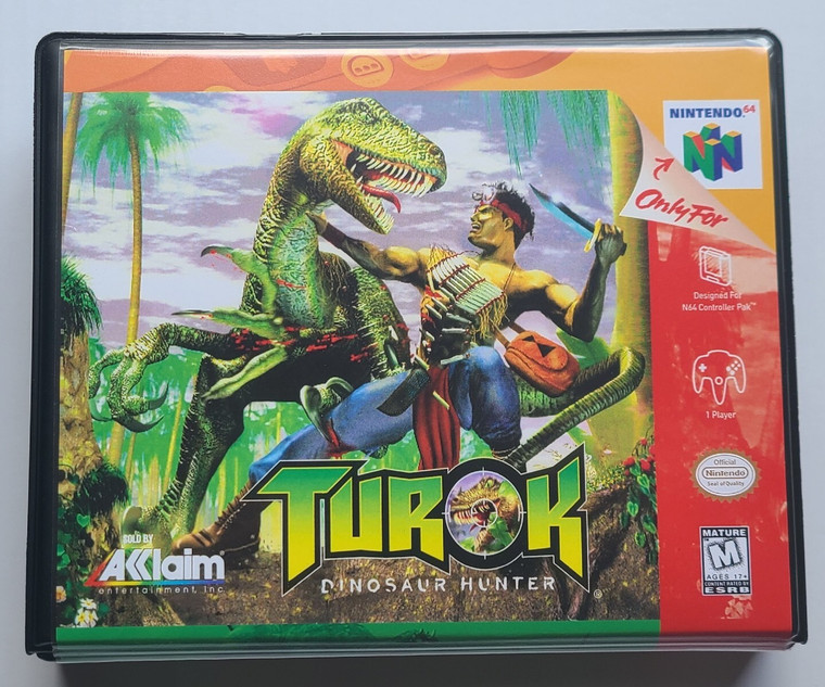 Turok CASE ONLY Nintendo 64 N64 Box ANY 4+ 20% OFF A+ QUALITY