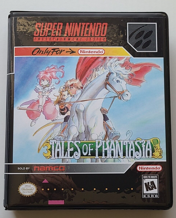 Tales of Phantasia CASE Super Nintendo SNES Box BEST Quality Available