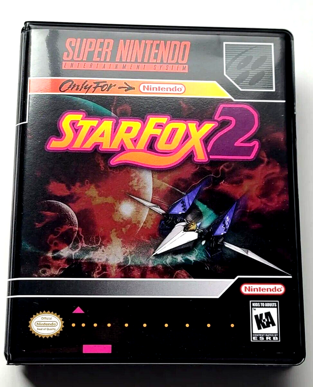 Star Fox 2 II CASE ONLY Super Nintendo SNES Box BEST QUALITY AVAILABLE