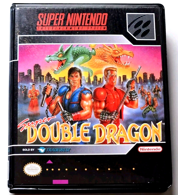 Super Double Dragon (Super Nintendo) SNES Case Box BEST Quality Available
