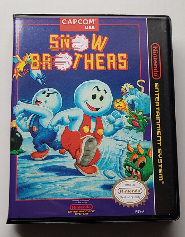 Snow Brothers CASE ONLY Nintendo NES Box ANY 4+ 20% OFF A+ QUALITY