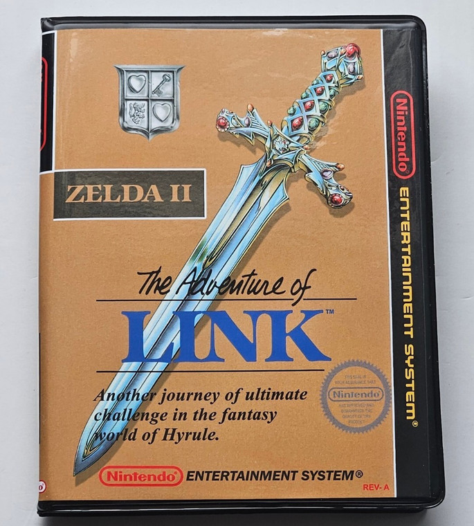 Zelda II The Adventure Of Link CASE ONLY Rigid Nintendo NES Box Any 4+ 20% OFF