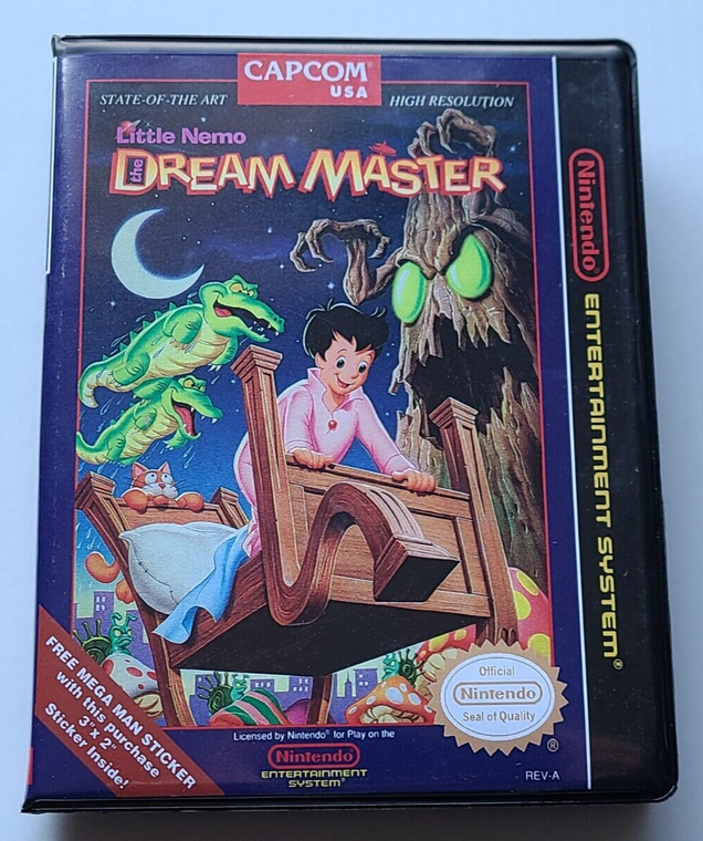 Little Nemo The Dream Master CASE ONLY Nintendo NES Box ANY 4+ 20% OFF A+QUALITY