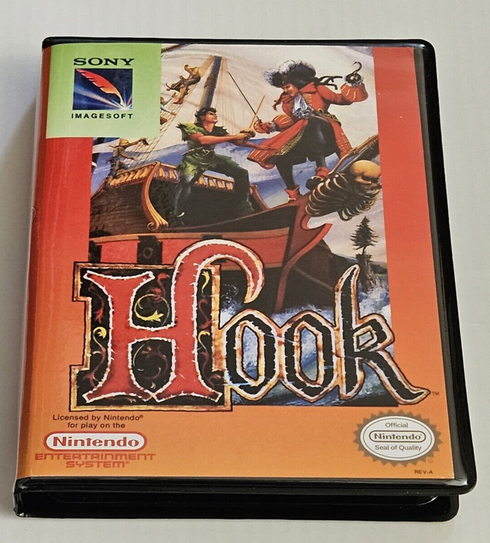 Hook CASE ONLY Rigid Nintendo NES Nintendo NES Box ANY 4+ 20% OFF A+ QUALITY