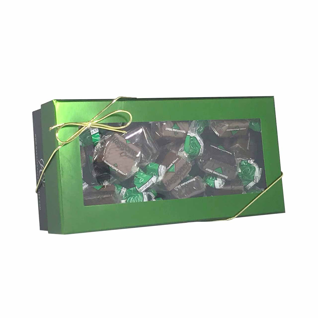 SIGNATURE MINT GIFT BOX 8 OZ. - Waggoner Chocolates