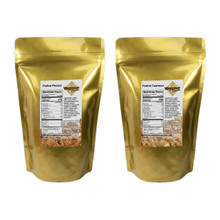 FROSTED PECANS & CASHEWS - SET OF 4 - 12 OZ. GIFT BAGS