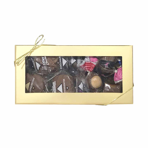 ASSORTED WRAPPED CHOCOLATE GIFT BOX 8 OZ.