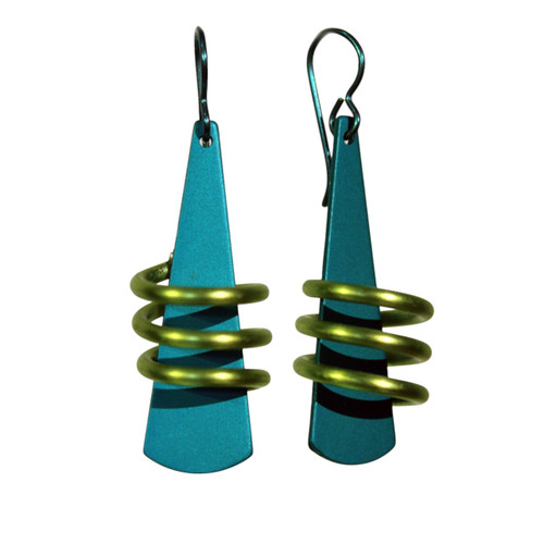 E. Lime/Turquoise/Teal Niobium