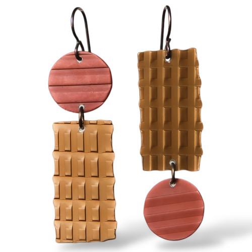 B. Burgundy/Brown/Copper Niobium