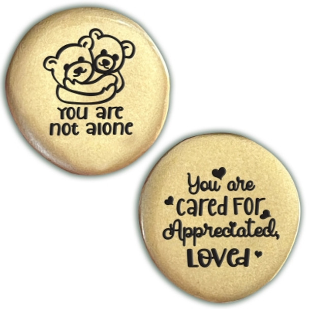You Are Not Alone Pocket Pebble
