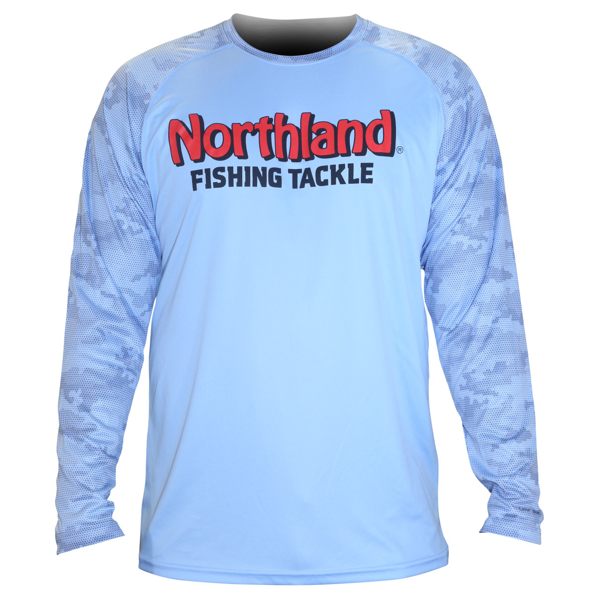 Northland Fishing Tackle Northland Camo Sun Shirt Blue Camo Blue Camo - Size - M