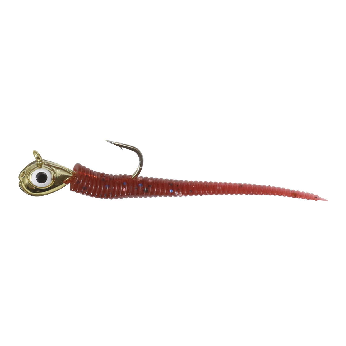 Rigged Tungsten Jig Bloodworm - Northland Fishing Tackle