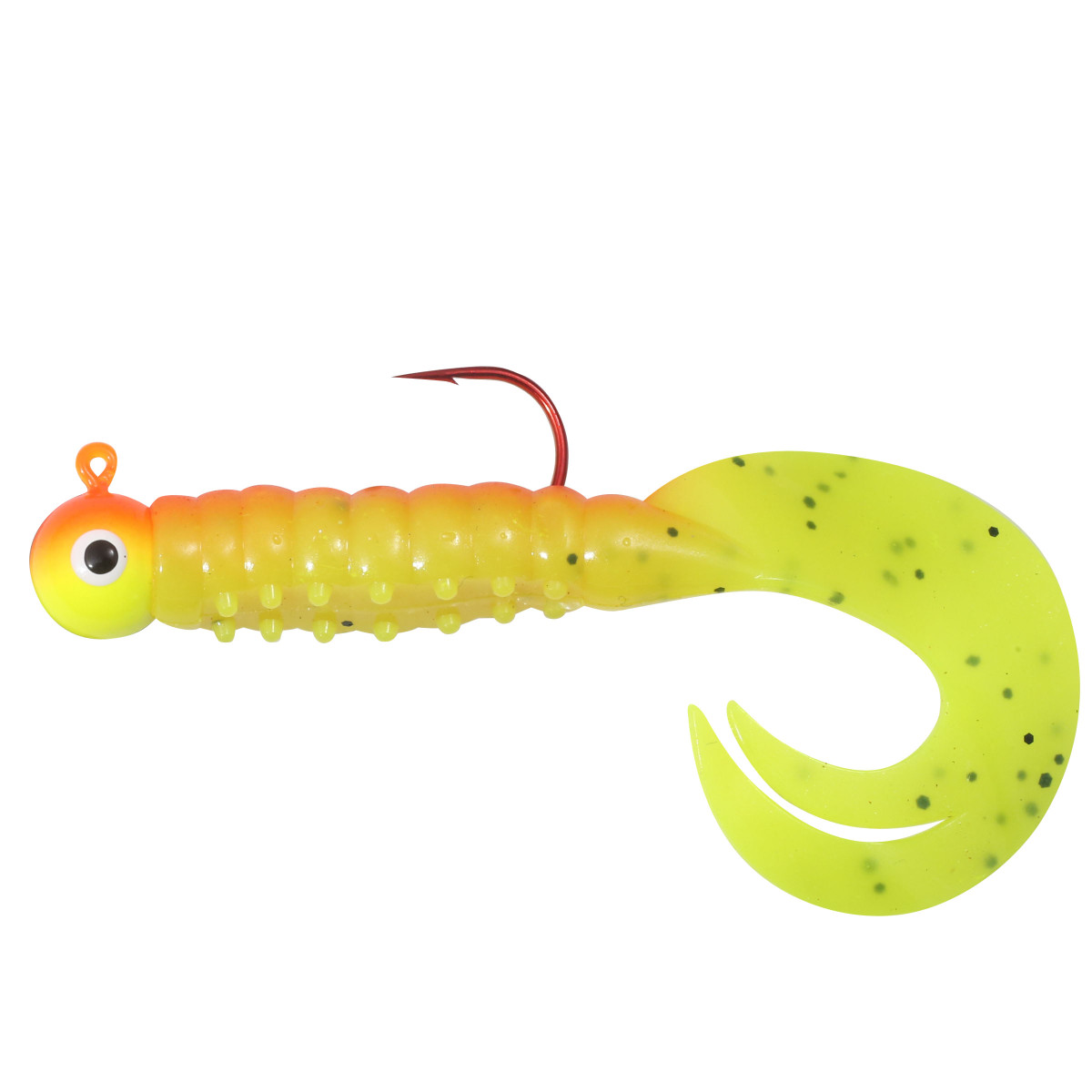 Smiling Mullet Flash Jigs Fishing Lure With Worm-MADE IN USA!
