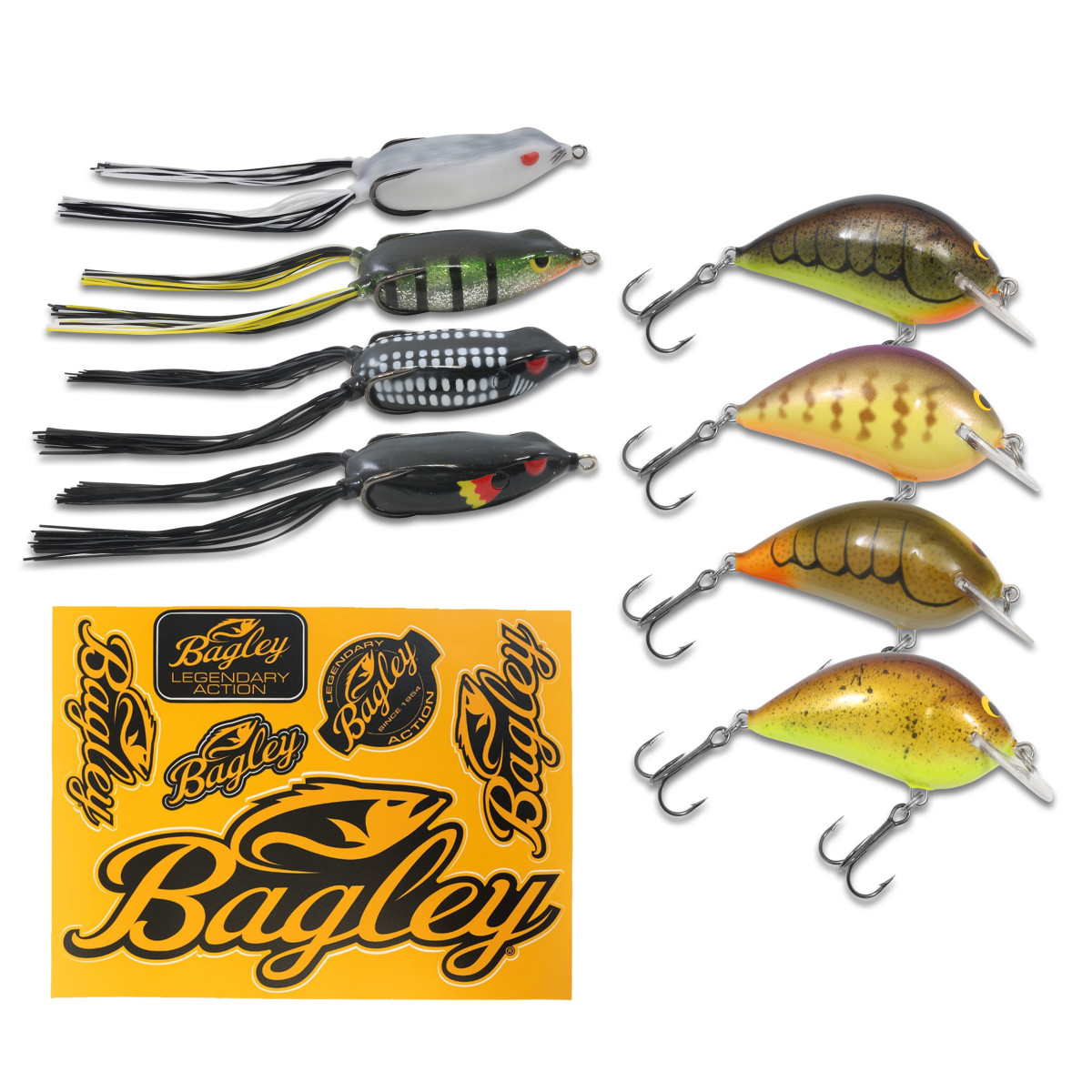 Frog and Sunny B Crankbaitit Kit - Bagley Bait