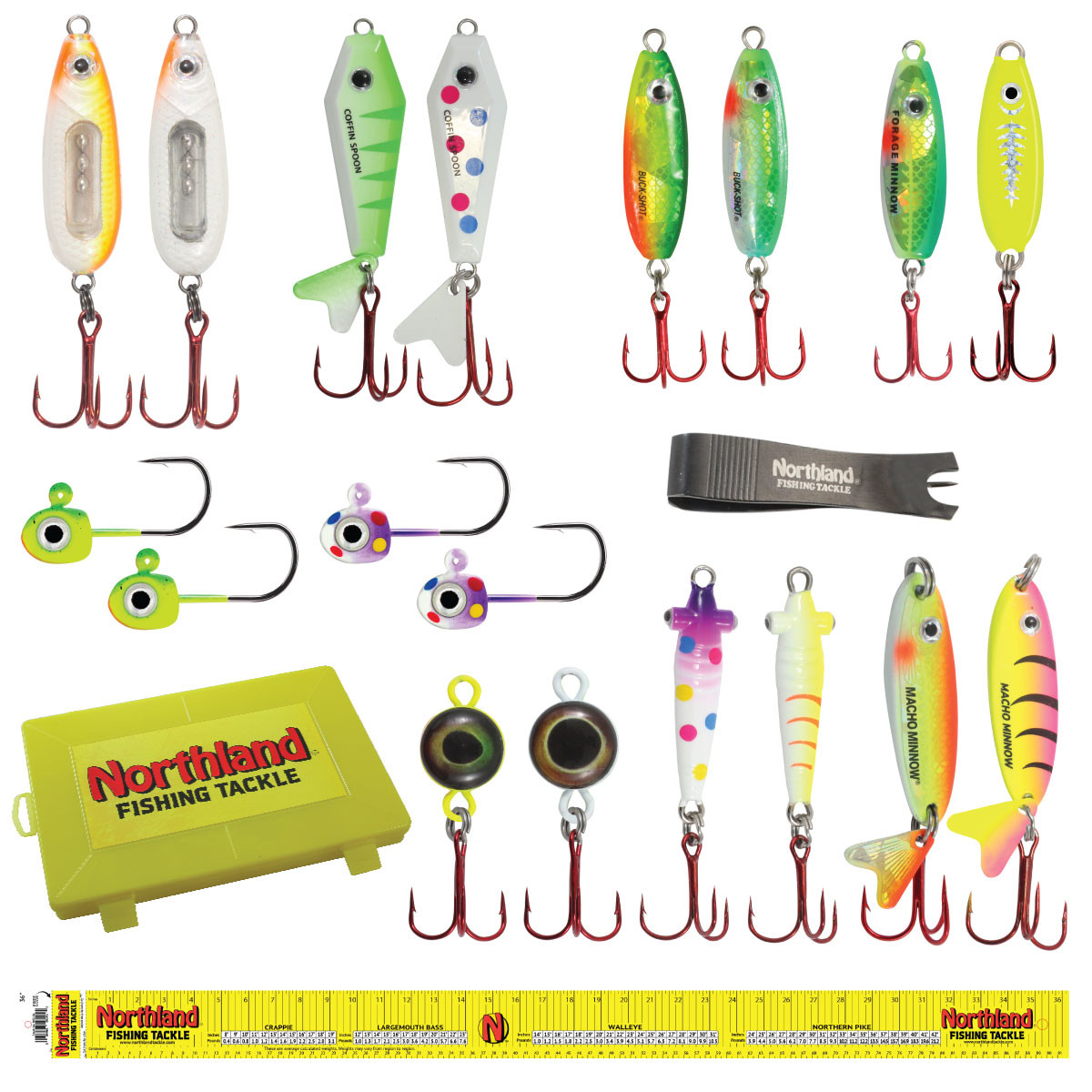 Dakota's Perch and Walleye Ice Fishing Kit - Northland Fishing Tackle