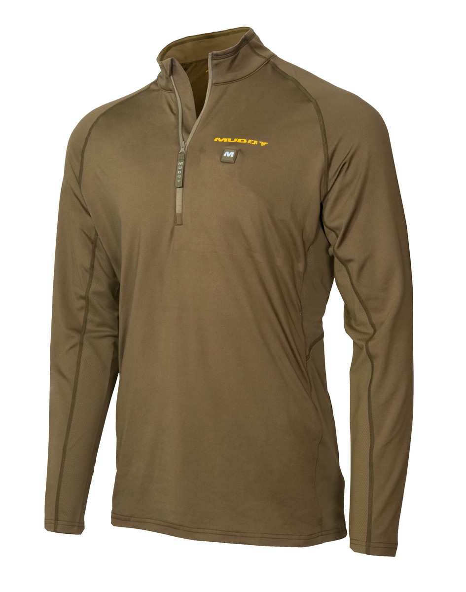 MUDDY NUCLEUS HEATED QUARTER ZIP - Northland Fishing Tackle