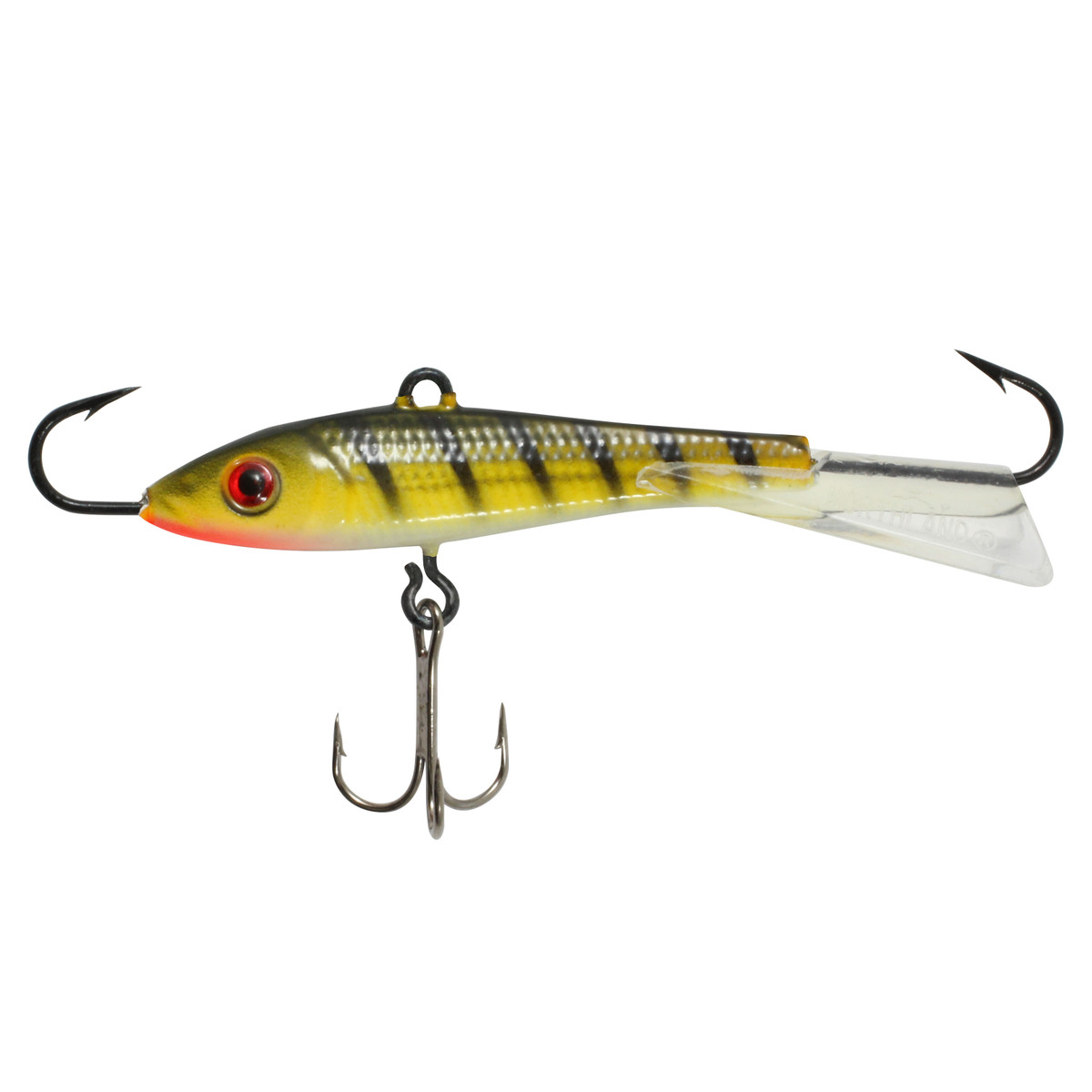 NORTHLAND TACKLE Puppet Minnow 1.5 Fishing Lure - For Crappie, Walleye, Pike & Trout, UV Enhanced Rusty Crawfish Color