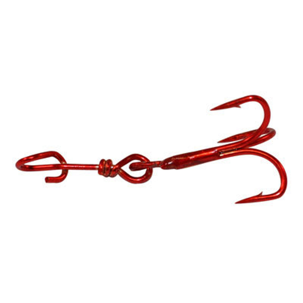 NORTHLAND FISHING TACKLE: Size 2 Slip-On Sting'R Hook Red 3 pack