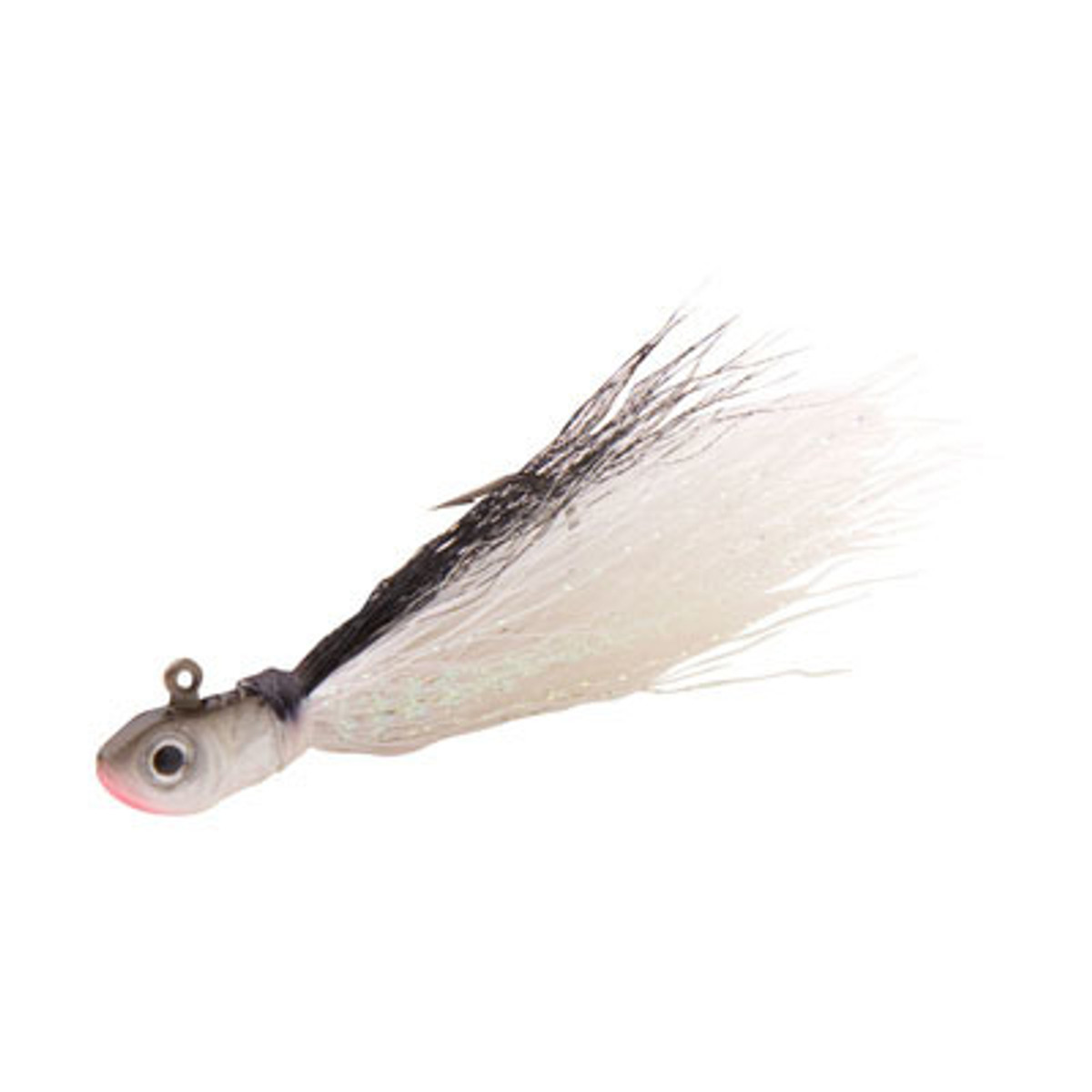 Bucktail Jigs Saltwater Fluke Lures Bucktail Hair Jig Fishing Lure  Saltwater Freshwater Surf Fishing Lures for Bass Flounder Fluke Striper  Bluefish