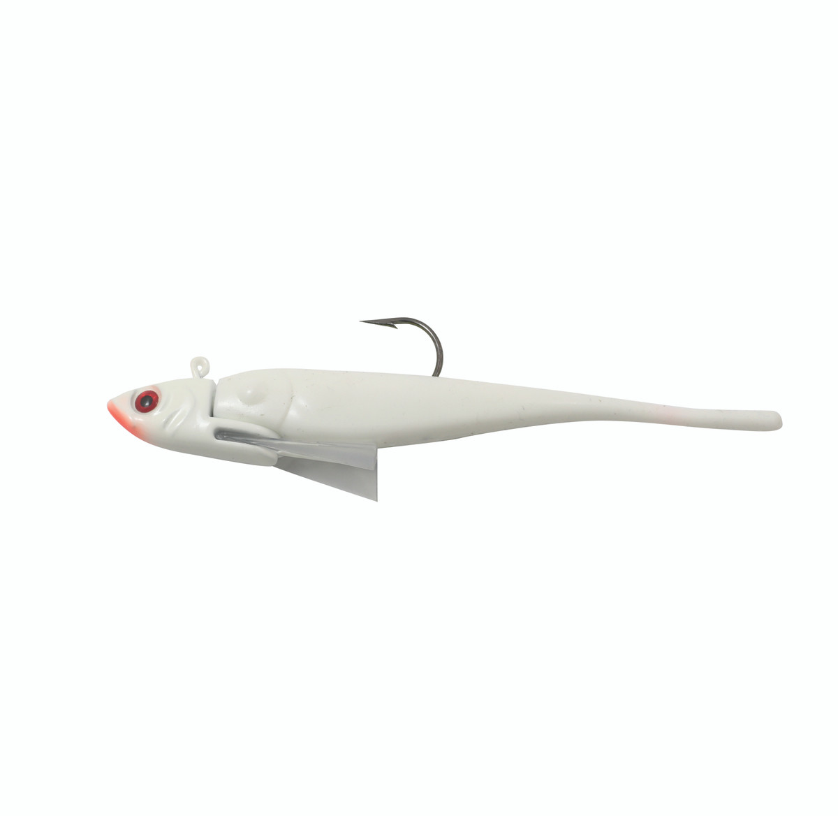 Northland Tackle Rippin Shad 1/8 oz Glo White Tiger Jagged Tooth