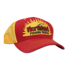 NORTHLAND YELLOW/RED THROWBACK HAT 
