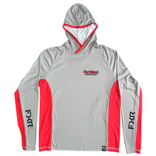 NORTHLAND TACKLE HOODED PERFORMANCE SHIRT GRAY SMALL