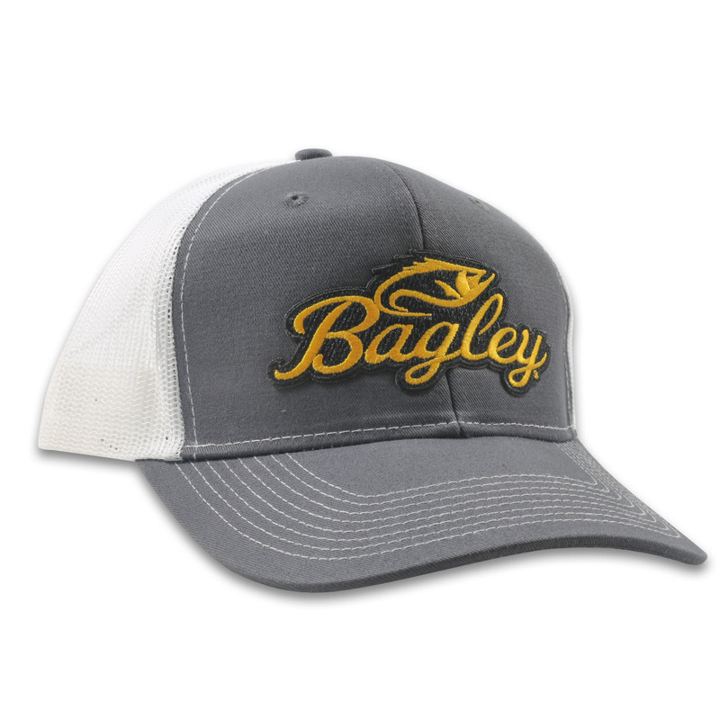 BAGLEY HAT GRAY/WHITE