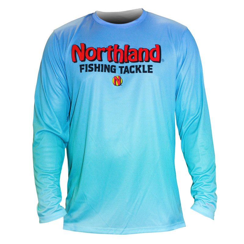 Northland Fade Sun Shirt - Blue Mist Fade | Northland Fishing Tackle