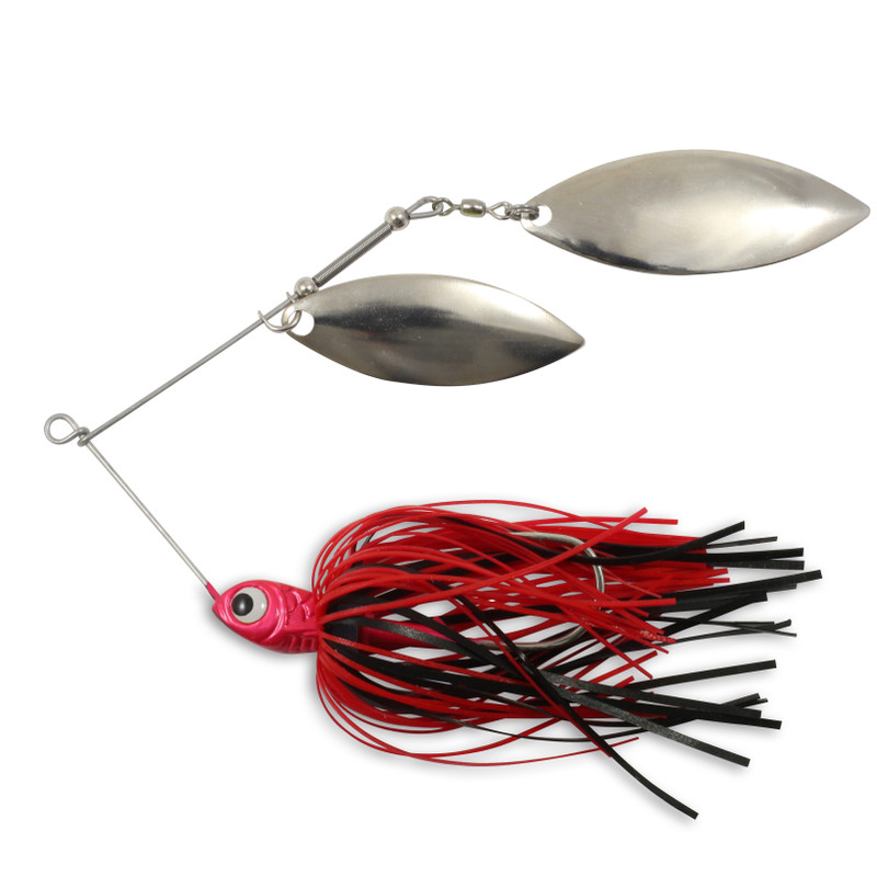 Freedom Tackle Spinnerbait Double Willow 1/2oz Bluegill - Bronson