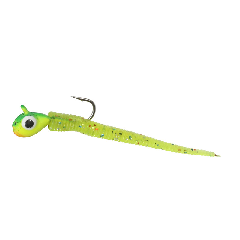 9/10 wt fly reel Qualifly Impact 9-10wt soft bait lure Color:Black/ Chartreuse reduced memory B'n'M Poles ProStaff Bumping