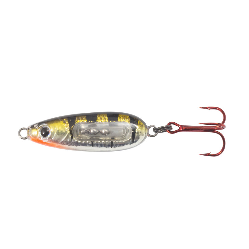  Northland Tackle UV Buck-Shot Ice Fishing Rattle Spoon,  Firetiger, 1/16 Oz, 1/Cd : Ice Fishing Spearing Equipment : Sports &  Outdoors