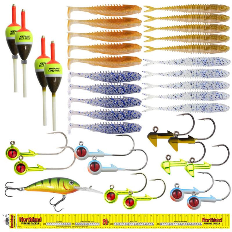 Mille Lacs Open Water Kit - 38pc Assortment - Northland Fishing Tackle