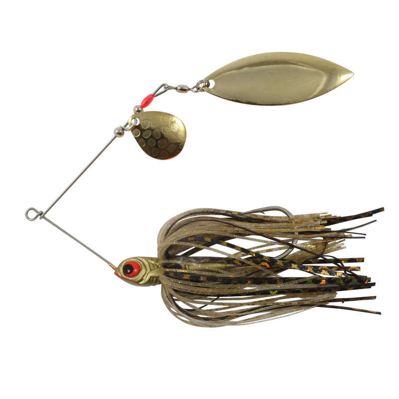 Spinner Bait Metal Lure With Silicone Skirts Willow Blade Spinnerbait Pike  Bass Jig Head Rubber Saltwater Fishing Lure From Enjoyoutdoors, $12.76