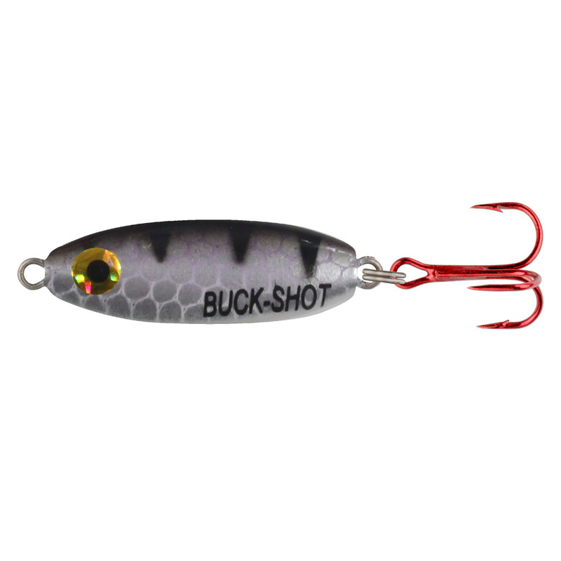 Northland Tackle Buck Shot Rattle Spoon, Freshwater, Super-Glo