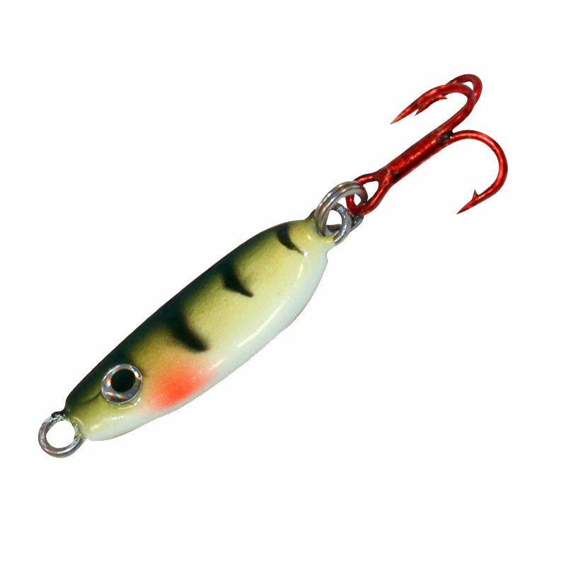 Northland Forage Minnow Spoon, Super-Glo Exo White / 1/8oz.