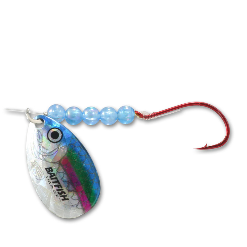 Northland Fishing Tackle Silver Rainbow Baitfish Spinner Fishing Lure -  RCH4-NR