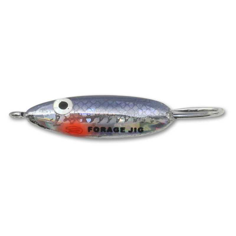 10 PCS MINNOW JIGGING/ICE FISHING LURE BAIT 1/4 OZ/UNPAINTED/SIDE HOOK,TAIL,RING  - Lacadives