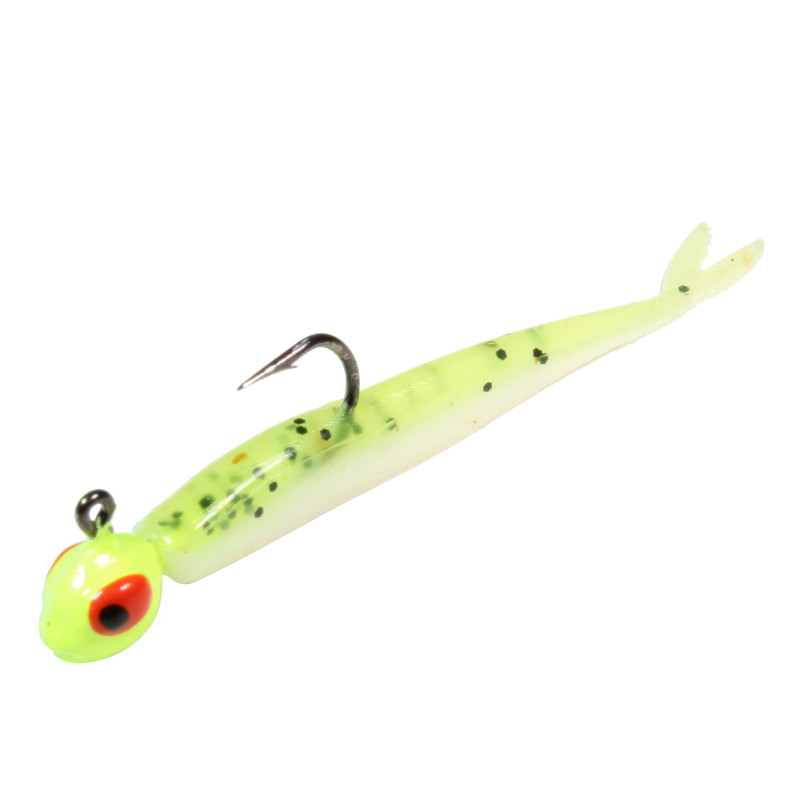 Northland Tackle Rigged Tungsten Mini Smelt Tiger Beetle Jagged Tooth Tackle