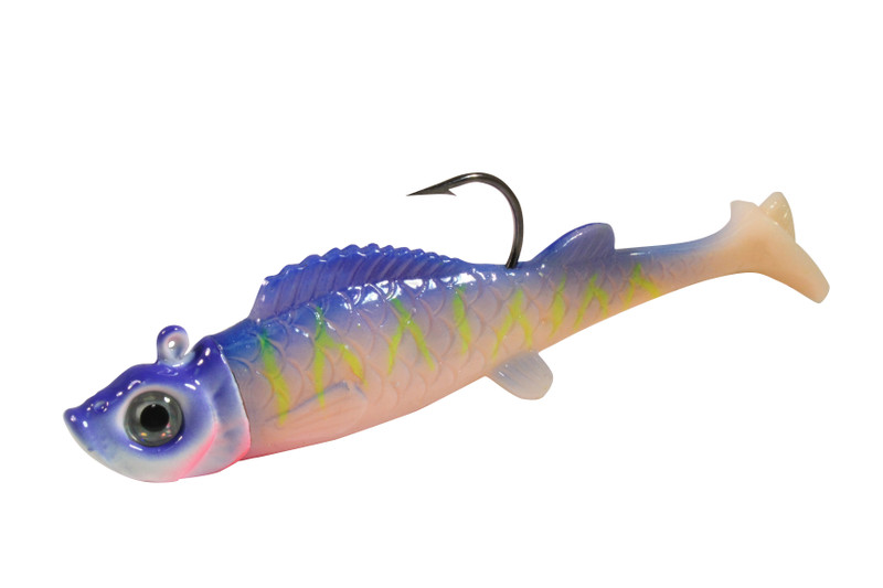 Northland Tackle Mimic Minnow Spin, Spin Jig and Tail, Freshwater,  Firetiger 