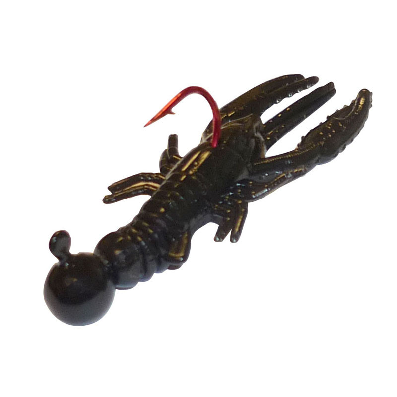 Chartreuse Pearl 100 Mini Crawfish Fishing Lures - 1 1/2 Jiggin Craw -  Crappie/Bream/Bluegill Swimming Lures Bait Fishing Equipment Lifelike  Fishing