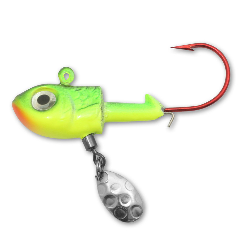 Northland Fishing Tackle Rigged Gum-Ball Jig Swimbait 1/8 oz / Firetiger