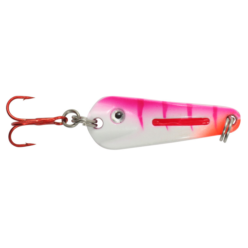 Northland Tackle Glo Shot Spoon UV Electric Perch GSS4-60 1/4 oz Ice Fishing