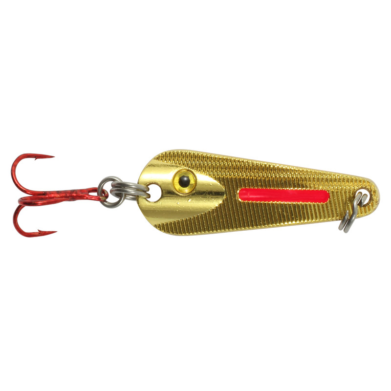 Northland Tackle GSFB4-20 Glo-Shot Fire-Belly Spoon Super Glo Perch 1/4 OZ