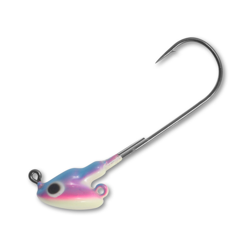  10 pk 5/8 oz Round Head Bass Walleye Fishing Jigs Bronze  Sickle Hooks - DF Store : Sports & Outdoors