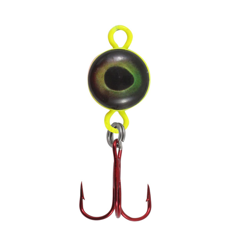 Northland Tackle Eye-Ball Spoon 1/8 oz - Glo Perch