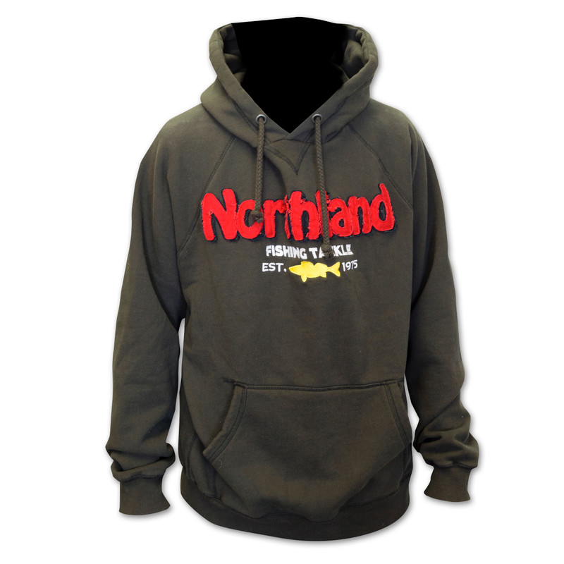 Northland Walleye Hoodie - Black XXXLarge | Northland Fishing Tackle